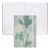 BOSS notesz A5, vonalas lapokkal Holographic Flower kollekció - pasztell zöld