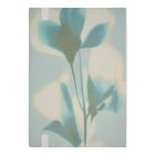 BOSS notesz A5, vonalas lapokkal Holographic Flower kollekció - pasztell zöld