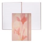 BOSS notesz A5, vonalas lapokkal Holographic Flower kollekció - nude
