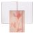 BOSS notesz A5, vonalas lapokkal Holographic Flower kollekció - nude