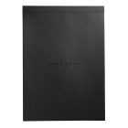 HUGO BOSS jegyzettömb utántöltőés mappákhoz A4 - sima lapokkal