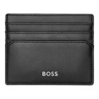 BOSS kártyatartó valódi bőrből, Classic Smooth kollekció - fekete