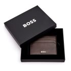 BOSS kártyatartó valódi bőrből, Classic Smooth kollekció - barna