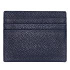 BOSS kártyatartó valódi bőrből, Classic Grained kollekció - sötétkék