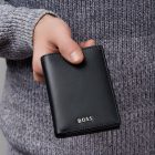 BOSS kártya- és papírpénz tartó, Classic Smooth kollekció - fekete