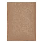 BOSS pénztárca és kártyatartó valódi bőrből, Classic Grained kollekció - camel barna