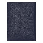 BOSS pénztárca és kártyatartó valódi bőrből, Classic Grained kollekció - sötétkék