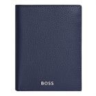 BOSS valódi bőr pénztárca kártyatartóval és aprópénztartóval, Classic Grained kollekció -