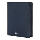 BOSS valódi bőr pénztárca kártyatartóval és aprópénztartóval, Classic Grained kollekció -
