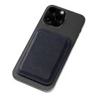 BOSS MagSafe mágneses kártyatartó iPhone-hoz valódi bőrből, Classic Grained kollekció - sö