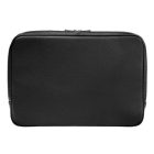 BOSS laptop táska, Classic Grained kollekció - fekete