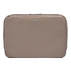 BOSS laptop táska, Classic Grained kollekció - taupe