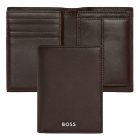BOSS valódi bőr pénztárca kártyatartóval és aprópénztartóval, Classic Smooth kollekció - b