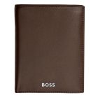 BOSS valódi bőr pénztárca kártyatartóval és aprópénztartóval, Classic Smooth kollekció - b