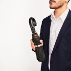 BOSS kompakt esernyő, pocket Iconic kollekció - fekete      ció - fekete