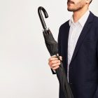 BOSS esernyő, City Iconic kollekció - fekete