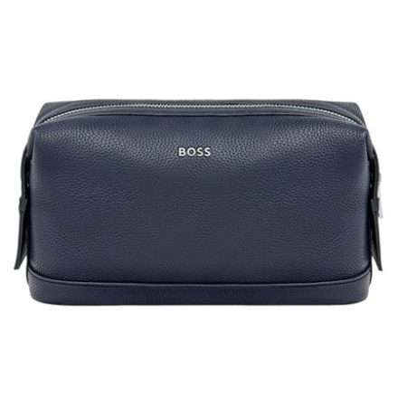 BOSS neszeszer, Classic Grained kollekció - sötétkék        tkék