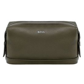   BOSS neszeszer, Classic Grained kollekció - keki zöld       ó
