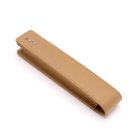 BOSS tolltartó valódi bőrből, Classic Grained kollekció - camel barna