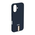 BOSS iPhone 16 telefontok, Iconic kollekció - sötétkék