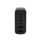BOSS asztali USB - C és USB A, 6 portos töltőállomás, Iconic kollekció - fekete