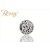 BERNS CHARM BEAD-SNAIL-8*CRY SS