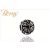 BERNS CHARM BEAD-LEAF-18*CRY SS