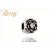 BERNS CHARM BEAD-ROSE-2*CRY SS