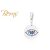 BERNS CHARM D.KAP. CHAKRA 3.EYE-CAP.BLUE