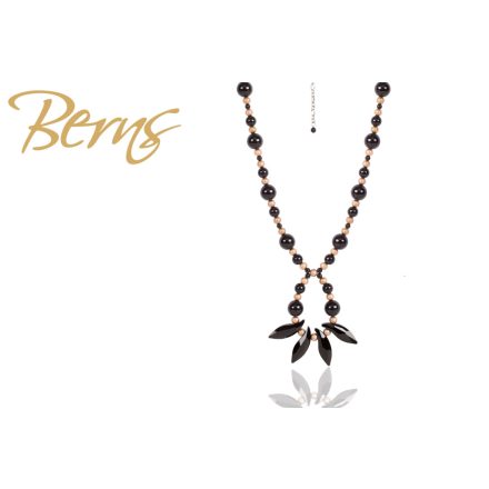 BERNS NYAKLÁNC CARLA BLACK-RG