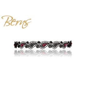 BERNS NYAKPÁNT CSIPKE SADIRBL-RED SS