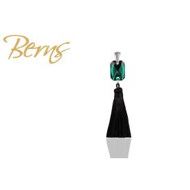 BERNS MEDÁL JADE EMER-BL SS