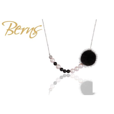 BERNS NYAKLÁNC .MINK- MALINA BLCK SS