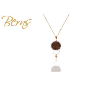 BERNS NYAKLÁNC .MINK-.MAYA-BROWN RG