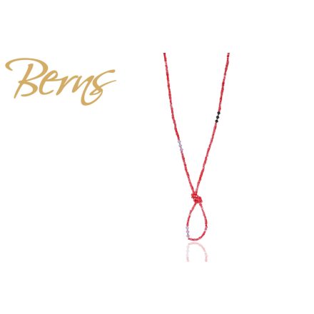 BERNS NYAKLÁNC GLOSSY RED-MIX