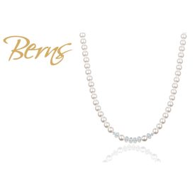 BERNS NYAKLÁNC BREE WHITE-CRY.SH SS