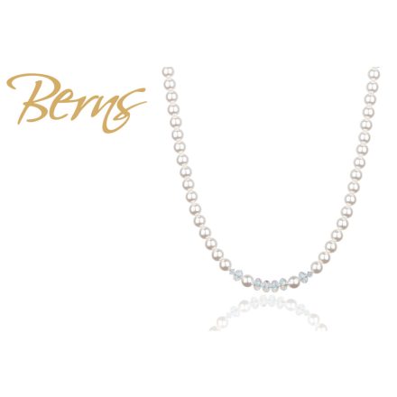 BERNS NYAKLÁNC BREE WHITE-CRY.SH SS