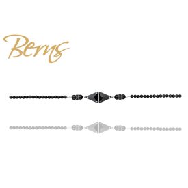 BERNS NYAKLÁNC IZOLDA MBLACK-JET SS