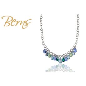 BERNS NYAKLÁNC FLAVIA MIX-BLUE SS