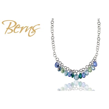 BERNS NYAKLÁNC FLAVIA MIX-BLUE SS