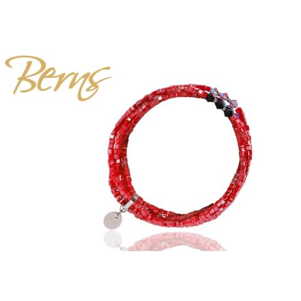 BERNS KARKÖTŐ GLOSSY RED MIX SS