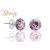 BERNS FÜLBEVALÓ XIRIUS LT.AMETHYST 8MM SS