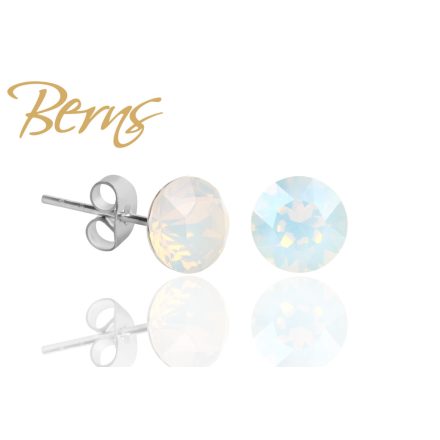BERNS FÜLBEVALÓ XIRIUS WH.OPAL 6MM SS