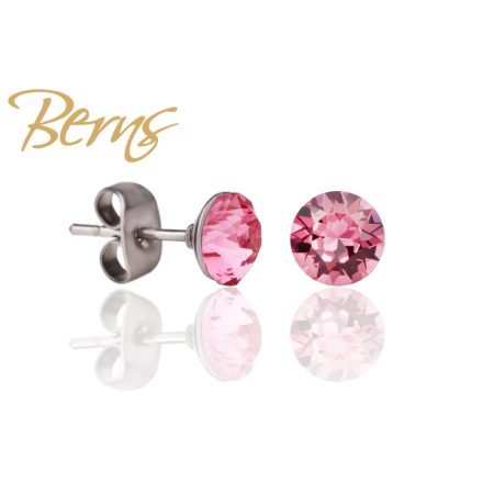 BERNS FÜLBEVALÓ XIRIUS ROSE 6MM SS