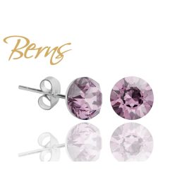 BERNS FÜLBEVALÓ XIRIUS LT.AMETHYST 6MM SS