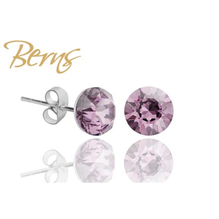 BERNS FÜLBEVALÓ XIRIUS LT.AMETHYST 6MM SS