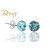 BERNS FÜLBEVALÓ XIRIUS LT.TURQUOISE 6MM SS