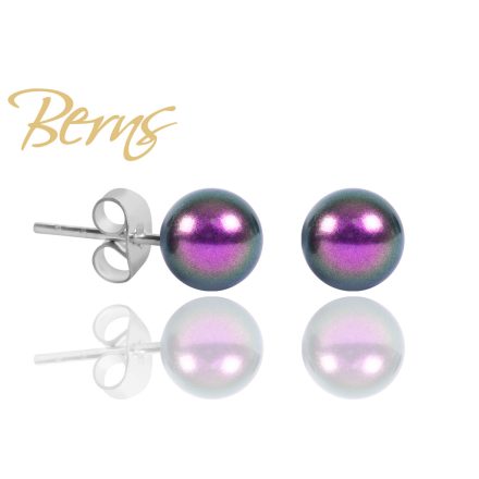 BERNS FÜLBEVALÓ CARIE I.PURPLE 6MM SS