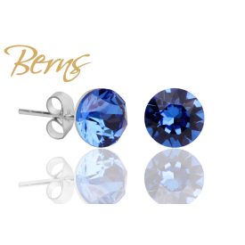 BERNS FÜLBEVALÓ XIRIUS SAPPHIRE 8MM SS