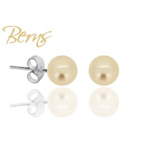 BERNS FÜLBEVALÓ CARIE LT.GOLD 6MM SS